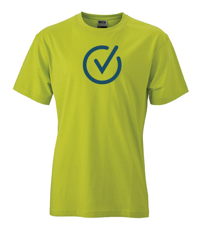 Basic T-shirt med rund hals