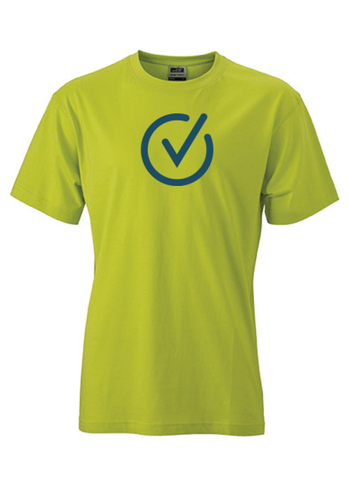 Basic T-shirt med rund hals