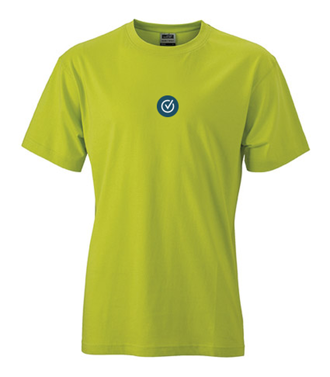 Basic T-shirt med rund hals