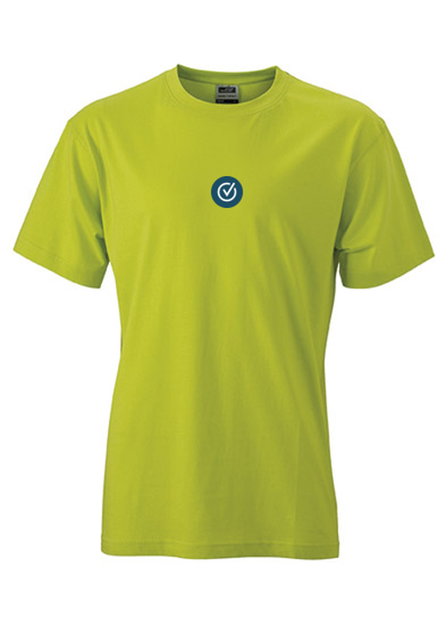 Basic T-shirt med rund hals