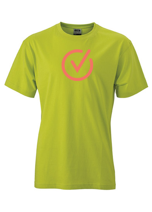 Basic T-shirt med rund hals